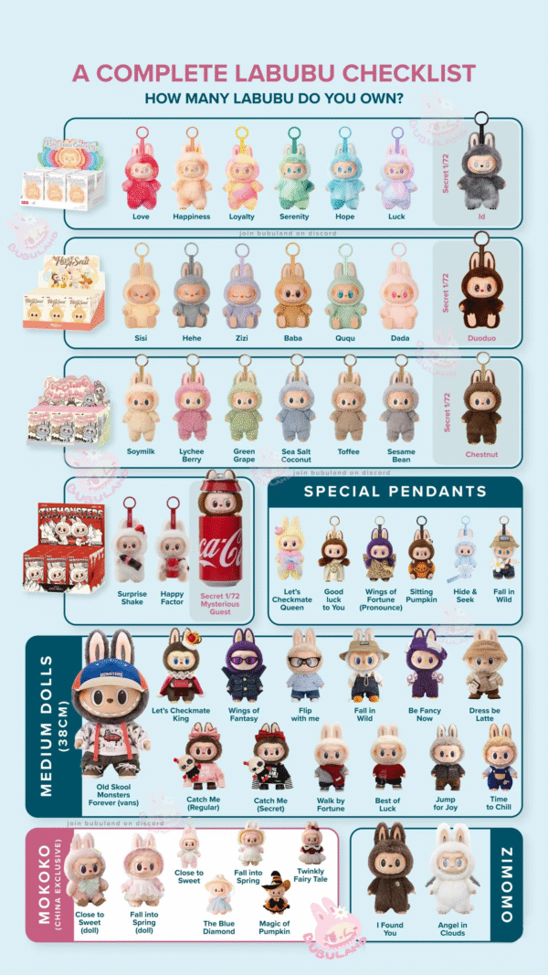 Pop Mart full series